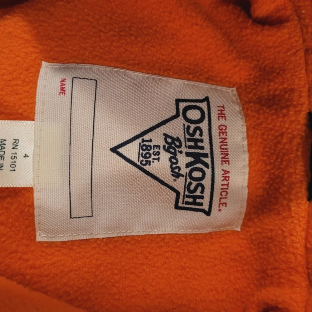 OshKosh hooded lined jacket 4